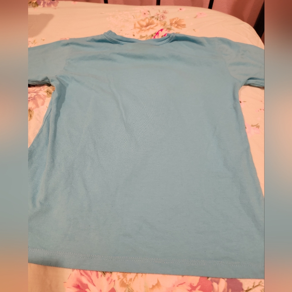 Nintendo Super Mario Blue Kids T-Shirt - Picture 5 of 6